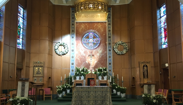 Church Main Altar Easter 2018